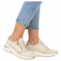 nahlad Dámske poltopánky Rieker N9301-60 beige