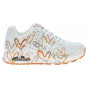 náhled Skechers Uno - Metallic Love white-gold