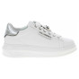 náhled Dámska topánky Karl Lagerfeld KL62576K Kapri White Lthr w-Silver