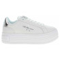 nahlad Dámska topánky Calvin Klein YW0YW01457 Bright White-Silver