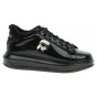 nahlad Dámska topánky Karl Lagerfeld KL62531S 1BP Black Patent Lthr