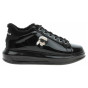 nahlad Dámska topánky Karl Lagerfeld KL62531S 1BP Black Patent Lthr
