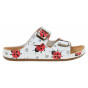 nahlad Dámske papuče Medi Line S182.002 white w-ladybugs