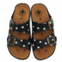 nahlad Dámske papuče Medi Line S182.002 black dots