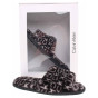 náhled Dámske domáce papuče Calvin Klein HW0HW00535 0GK black mono