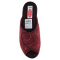 nahlad Dámske domáce papuče Rogallo 29832 vínová