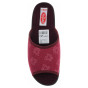 nahlad Dámske domáce papuče Rogallo 29783 vínová