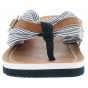 nahlad Dámske plážové papuče s.Oliver 5-27112-38 navy stripe