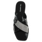 nahlad Dámske papuče Karl Lagerfeld KL80004S V0S black rubber w-silver