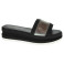 nahlad Tommy Hilfiger dámské pantofle FW56820715 M1285OMO 1C černá-stříbrná