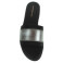 nahlad Tommy Hilfiger dámské pantofle FW56820715 M1285OMO 1C černá-stříbrná