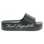 nahlad Dámske plážové papuče Karl Lagerfeld KL86000 VG0 black eco