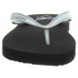 nahlad Dámske plážové papuče Calvin Klein YW0YW01719 00T Black-Silver