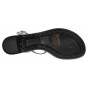 nahlad Karl Lagerfeld dámské plážové KL80002G V01 black rubber w-white