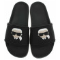 nahlad Karl Lagerfeld dámské plážové KL80905A V00 Black Rubber