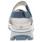 nahlad Dámske sandále Caprice 9-28705-20 jeans nubuk