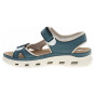 nahlad Dámske sandále Rieker 64066-14 blau kombi