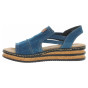 nahlad Dámske sandále Rieker 62982-12 blau