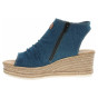 nahlad Dámske sandále Rieker 68791-12 blau