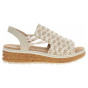 nahlad Dámske sandále Rieker 62741-60 beige