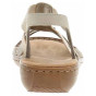 nahlad Dámske sandále Rieker 60851-62 beige
