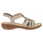 nahlad Dámske sandále Rieker 60851-62 beige