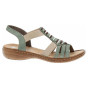 nahlad Dámske sandále Rieker 60851-52 grun