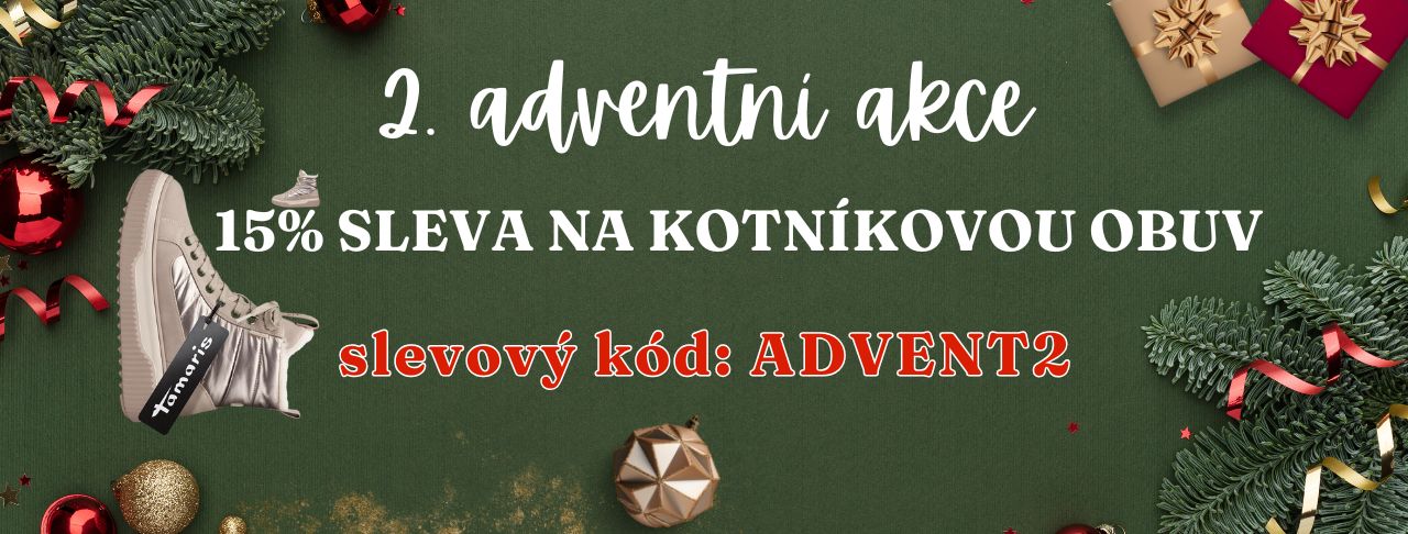 2. adventní akce - kotníkový