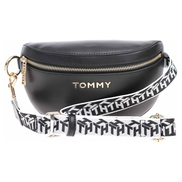 detail Tommy Hilfiger dámská ledvinka AW0AW08302 BDS black