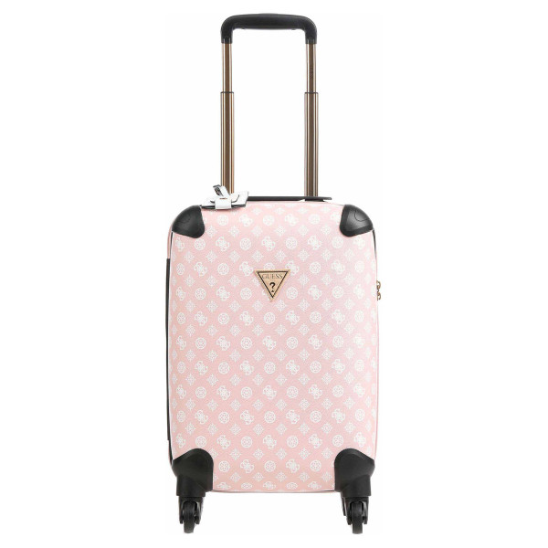 detail Guess dámský kufr TWP74529430-PIO pink logo