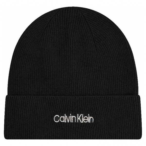 detail Calvin Klein dámská čepice K60K608660 BAX Ck black