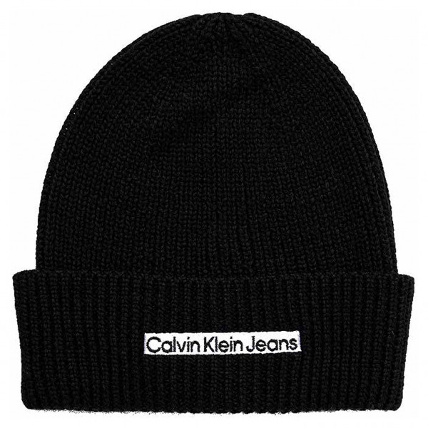 detail Calvin Klein pánská čepice K50K509895 BDS black