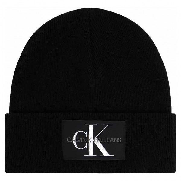 detail Calvin Klein pánská čepice K50K506246 BDS black