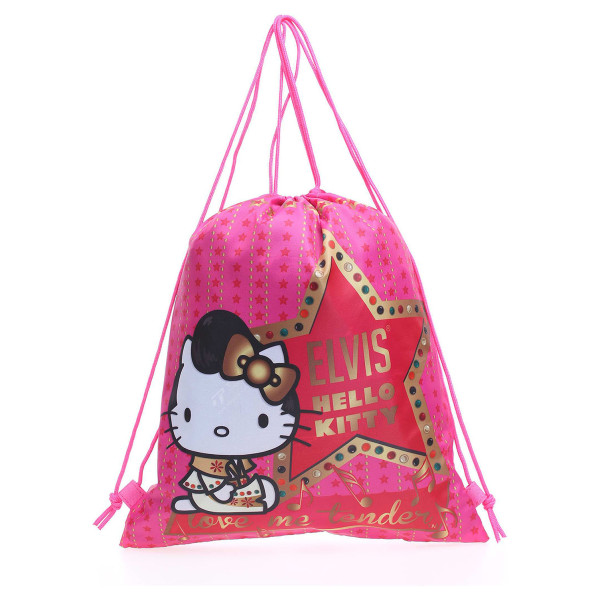 detail Hello Kitty 15345 fuxia dětský batoh