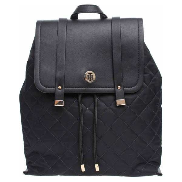 detail Tommy Hilfiger dámský batoh AW0AW07512 BDS black