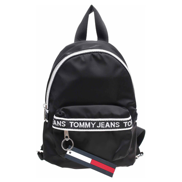 detail Tommy Hilfiger dámský batůžek AW0AW09734 BDS black