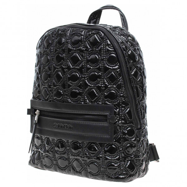 detail Calvin Klein dámský batoh K60K608668 BAX Ck black