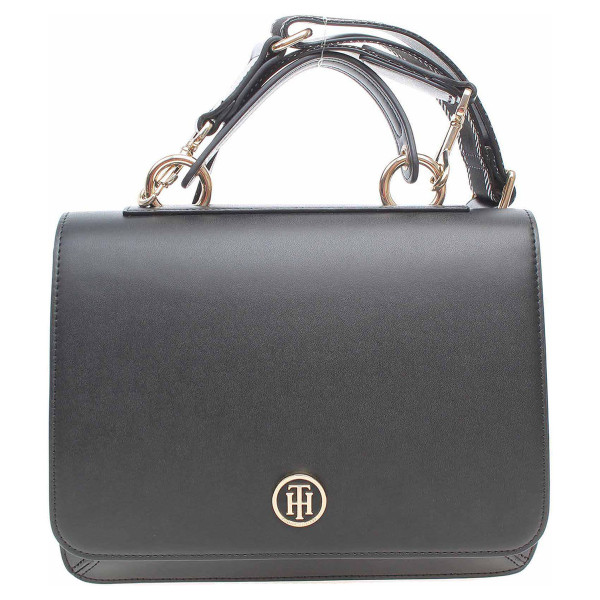 detail Tommy Hilfiger dámská kabelka AW0AW04975 002 black