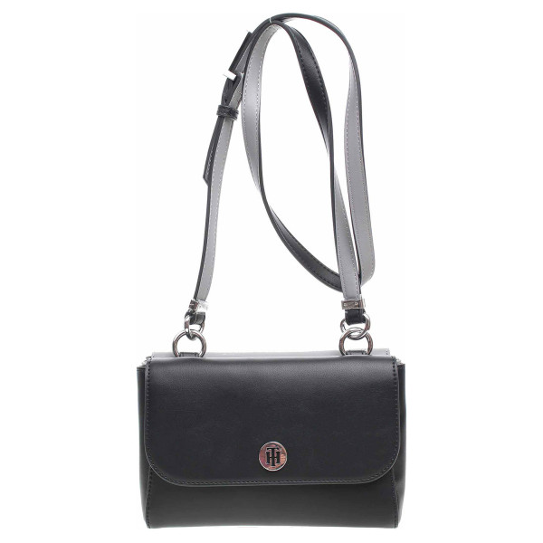 detail Tommy Hilfiger dámská kabelka AW0AW07329 0IG black mix