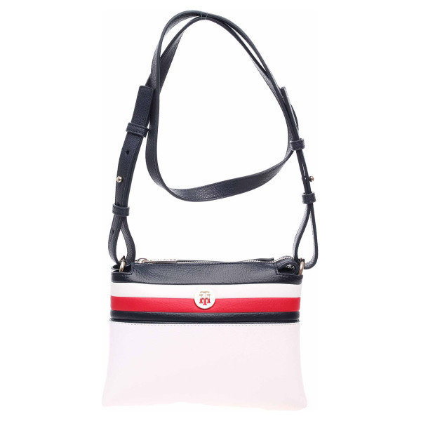 detail Tommy Hilfiger dámská kabelka AW0AW08324 0K4 coporate white