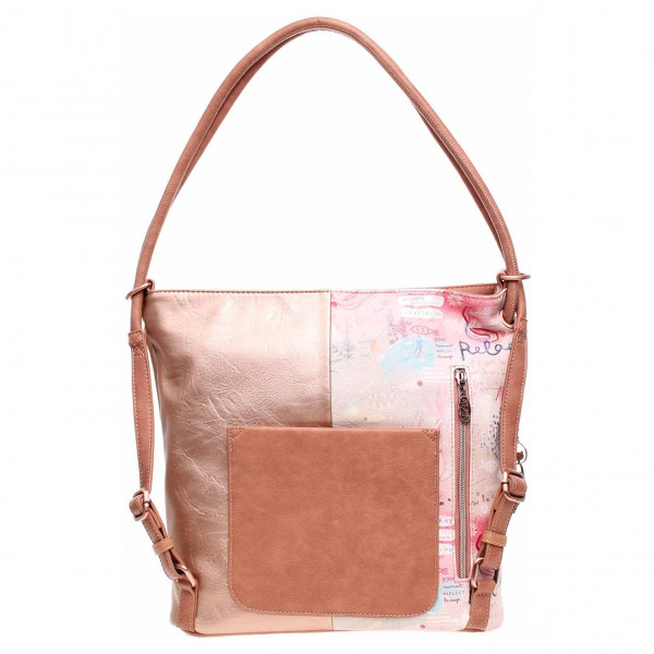 detail Anekke dámská kabelka-batůžek 34705-172 beige
