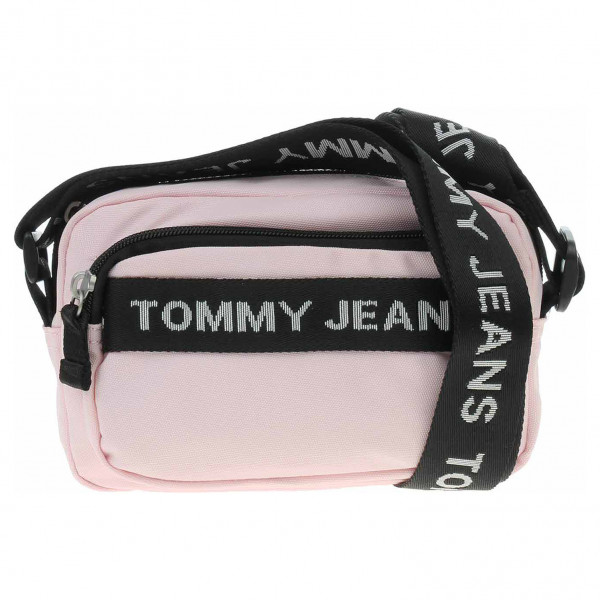 detail Tommy Hilfiger dámská kabelka AW0AW14547 TH3 Precious Pink