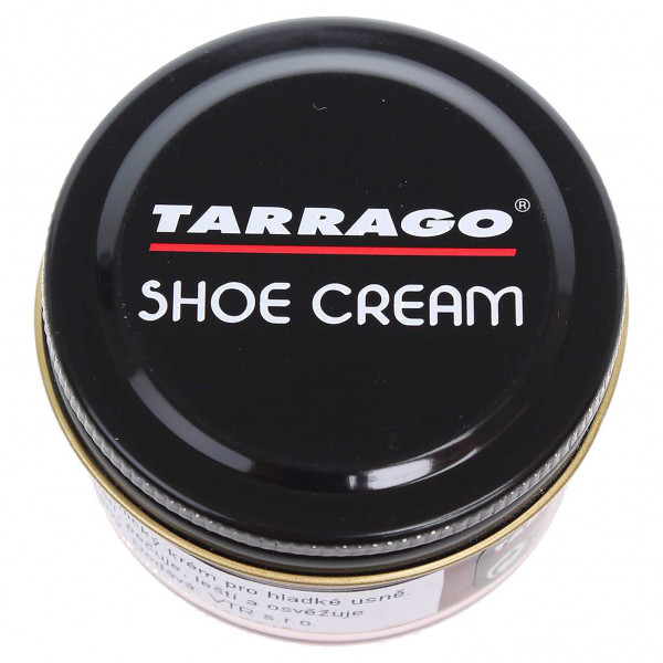 detail Tarrago dark burgundy krém na topánky
