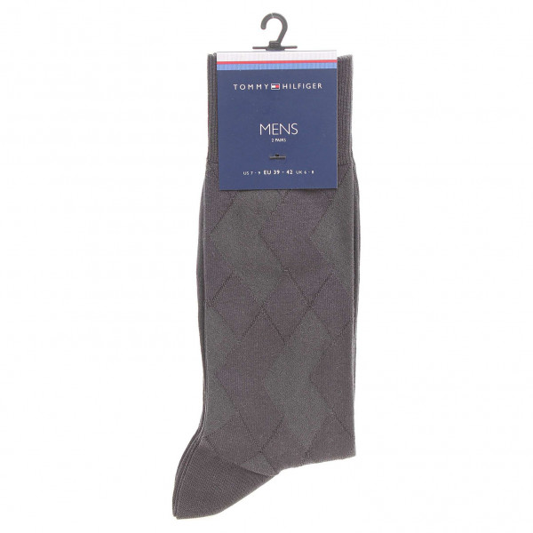 detail Tommy Hilfiger pánské ponožky 362006001 šedé