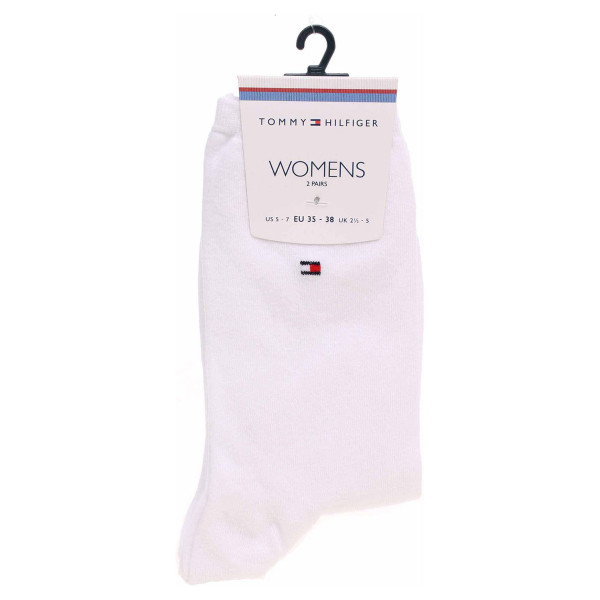 detail Tommy Hilfiger dámské ponožky 371221 white