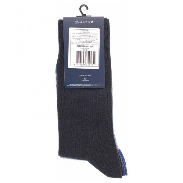 detail Tommy Hilfiger pánské ponožky 492011001 021 blue-black