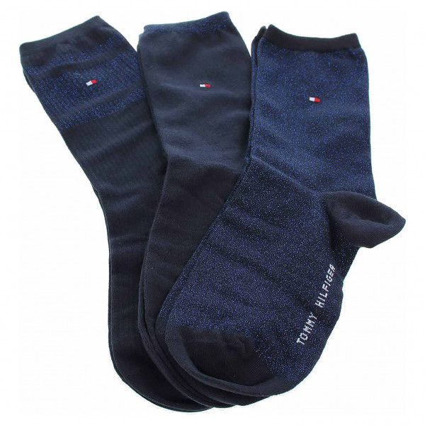 detail Tommy Hilfiger dámské ponožky 100000865 001 navy-blue