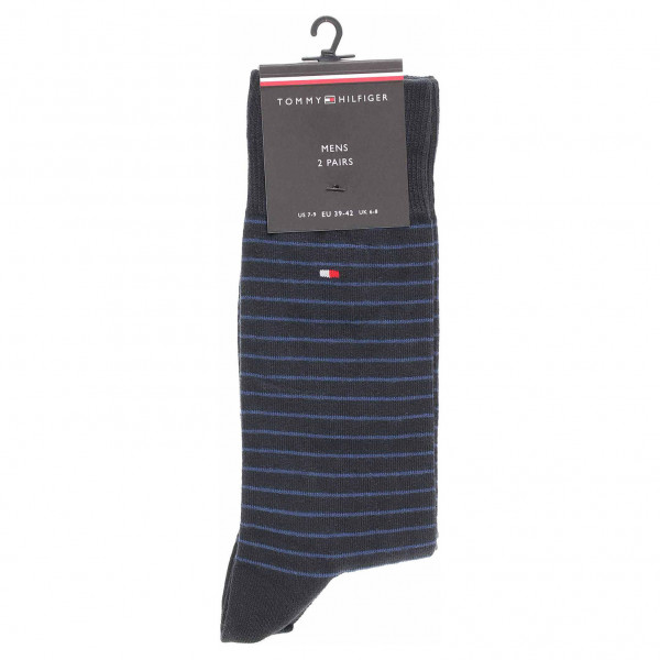 detail Tommy Hilfiger pánské ponožky 100001496 054 tommy blue