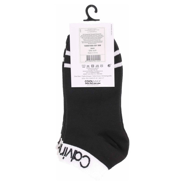 detail Calvin Klein dámské ponožky 100001800 001 black One Size