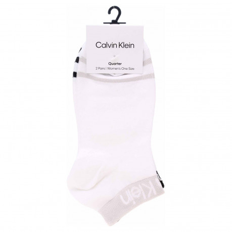 Calvin Klein dámské ponožky 701218775 002 white